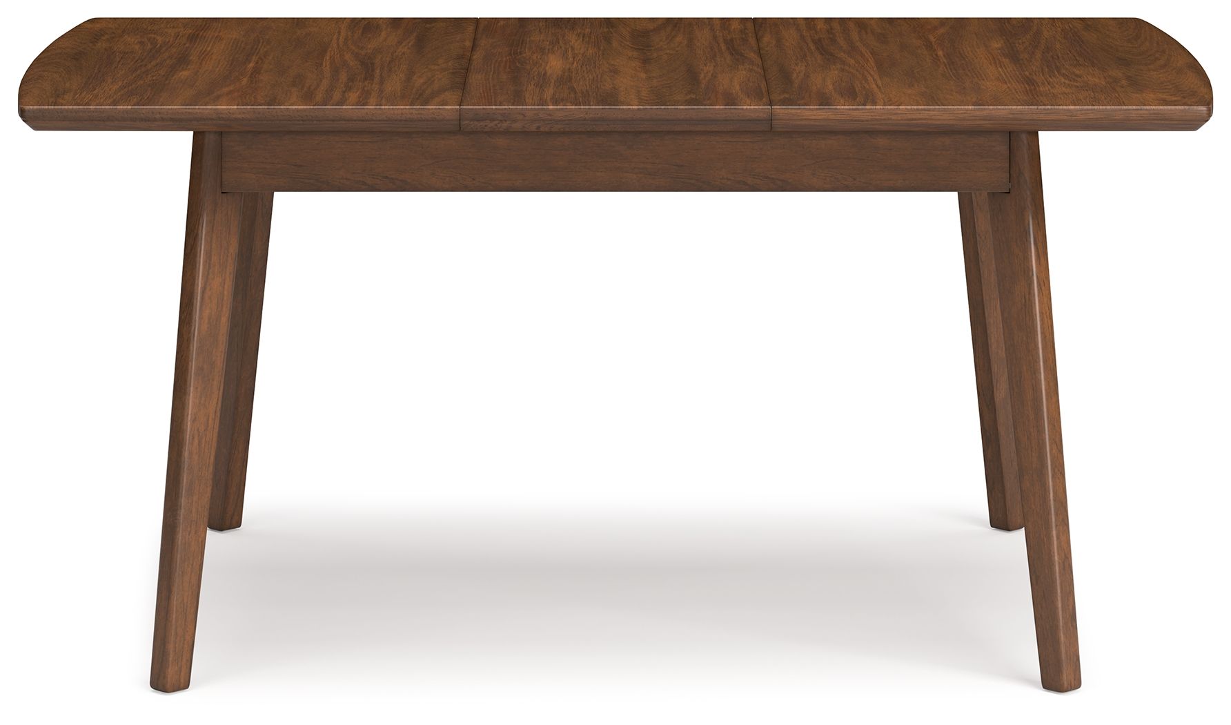 Lyncott - Rectangular Dining Room Butterfly Extension Table - Brown