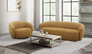 Divani Casa Norris - Modern Mustard Fabric Sofa