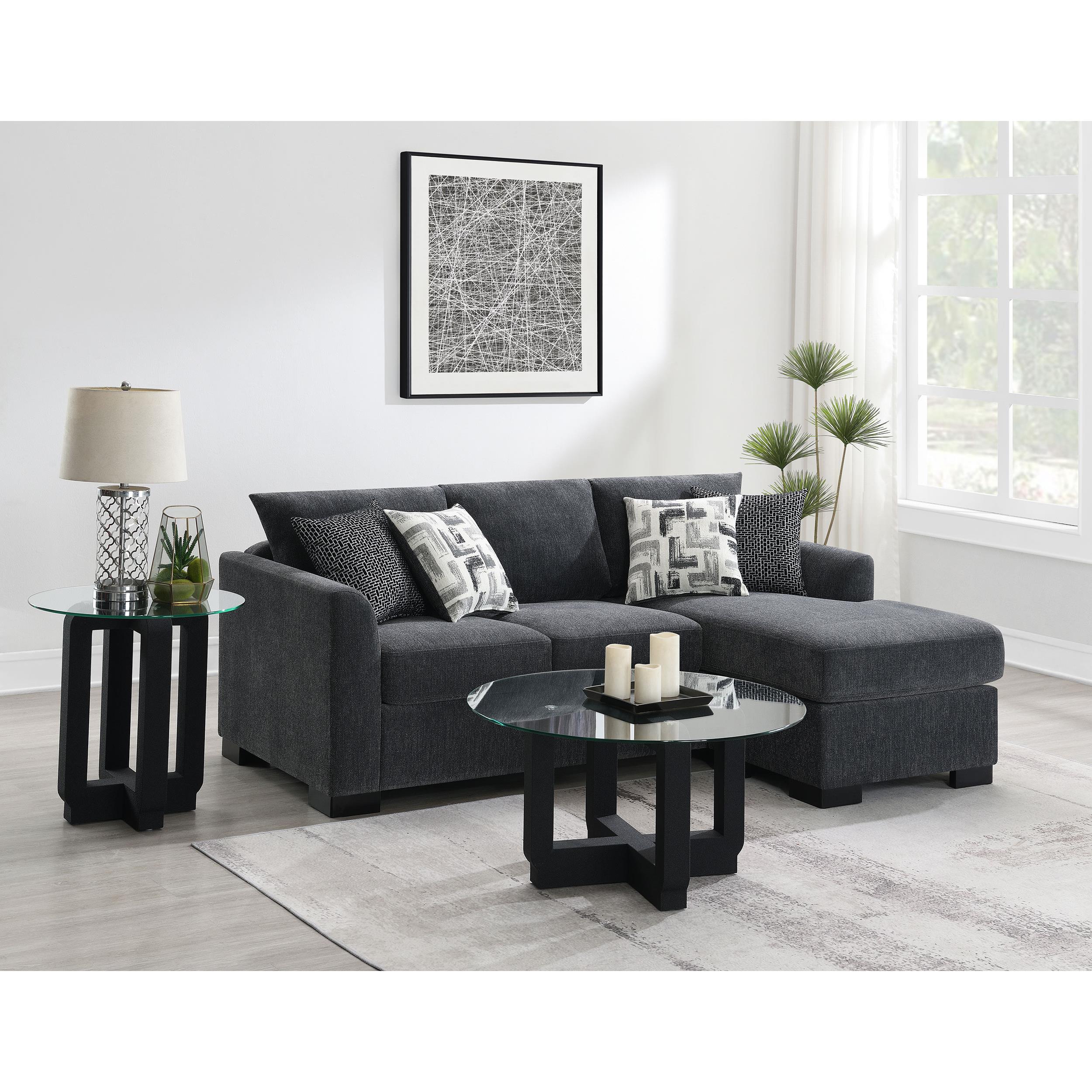 Diamond Modern Furniture COA Storey Fabric Sleeper Sectional 504777 IMAGE 13