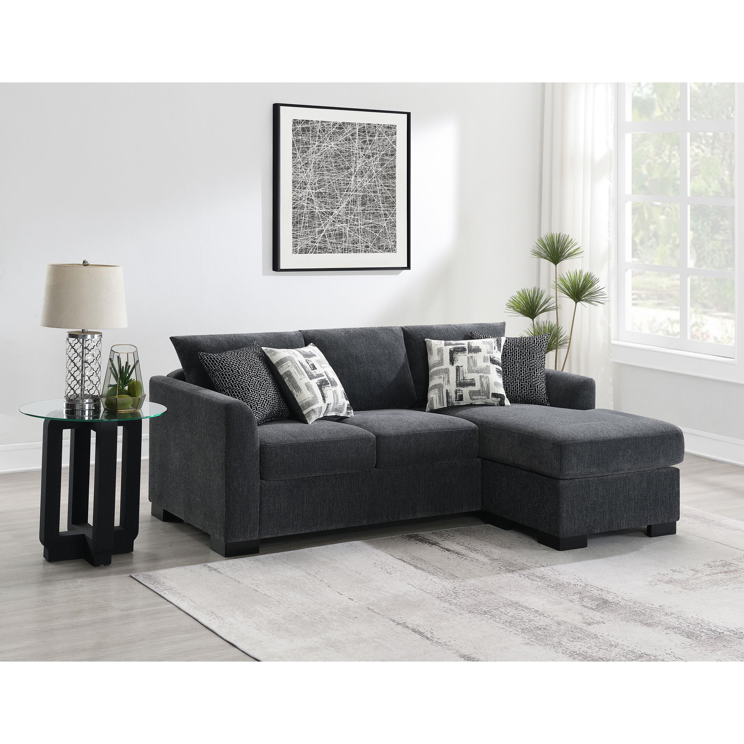 Diamond Modern Furniture COA Storey Fabric Sleeper Sectional 504777 IMAGE 14