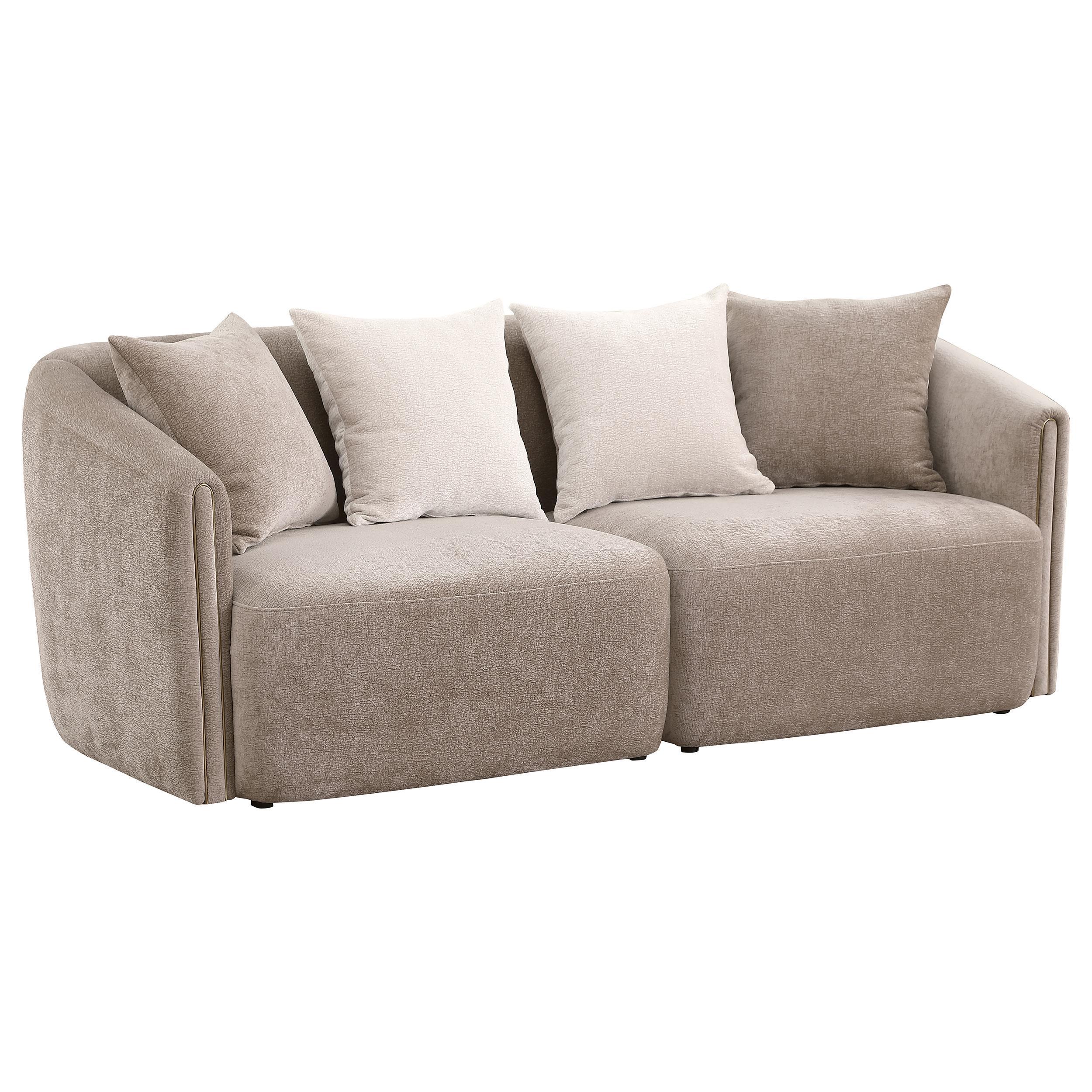 Coaster Furniture Townsend Stationary Fabric Sofa 504754 IMAGE 1