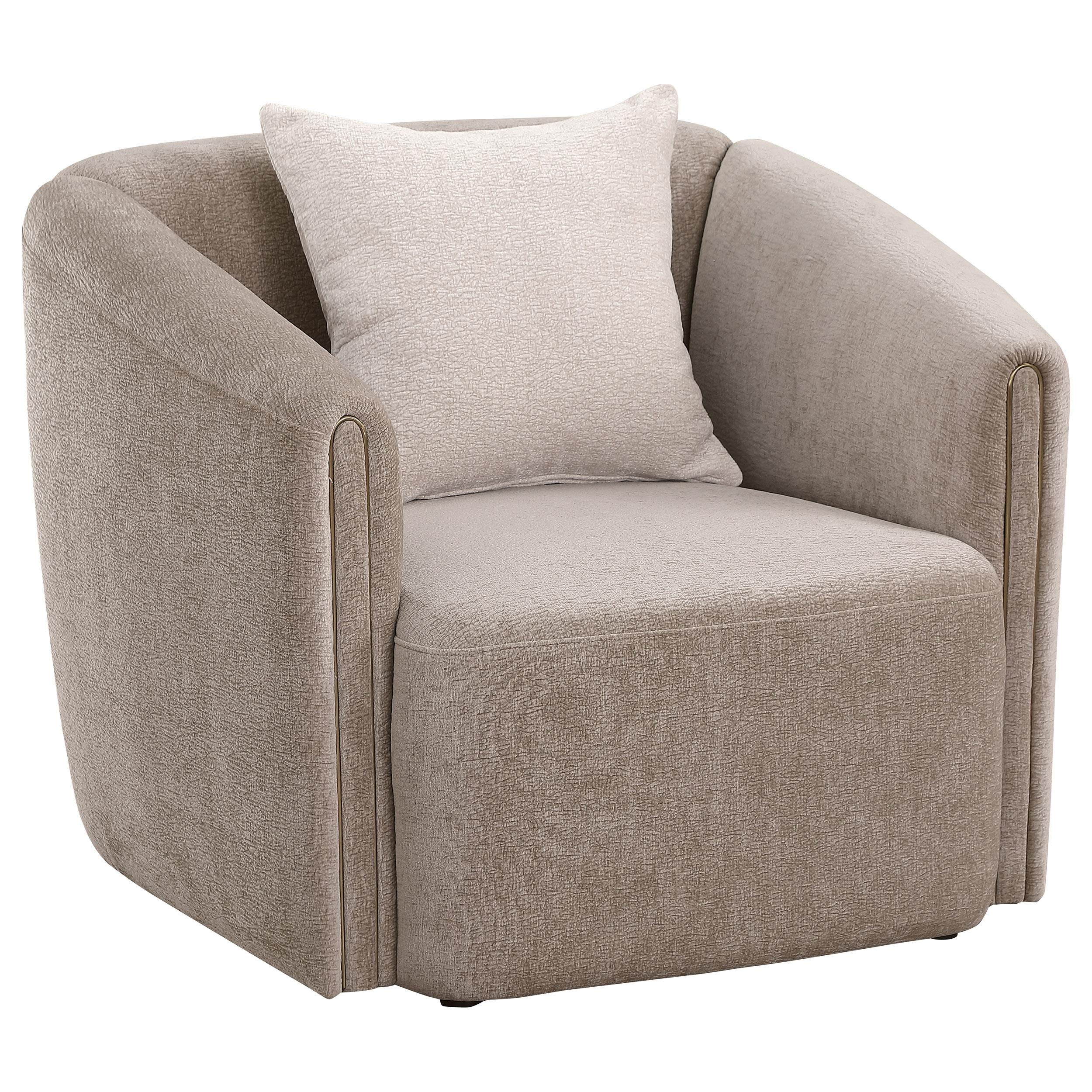 Coaster Furniture Townsend Stationary Fabric Chair 504756 IMAGE 1