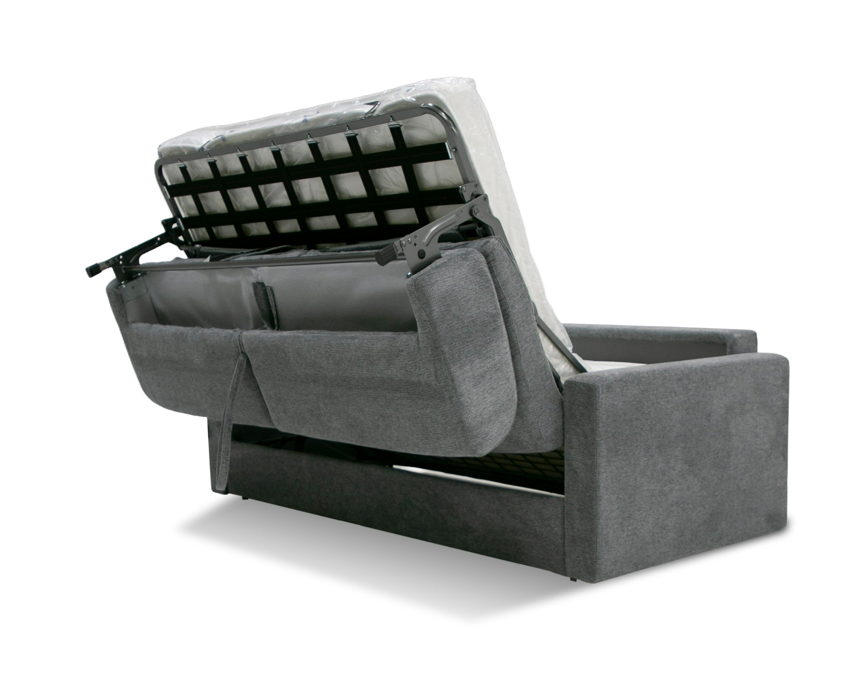 Lamod Italia Revers - Italian Modern Grey Fabric Queen Sofa Bed