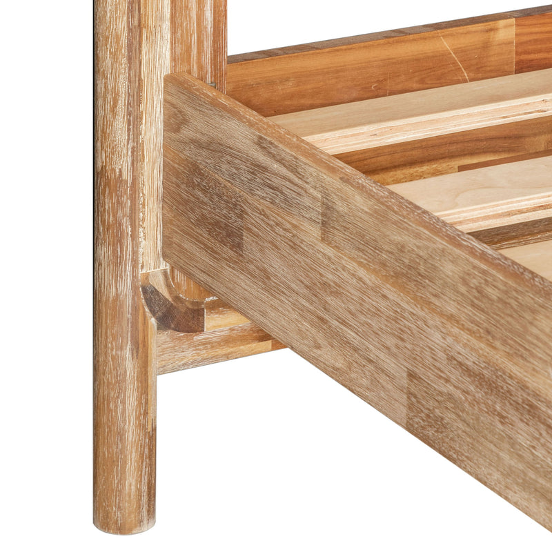 Modrest Mikala - Modern Natural Oak Bed
