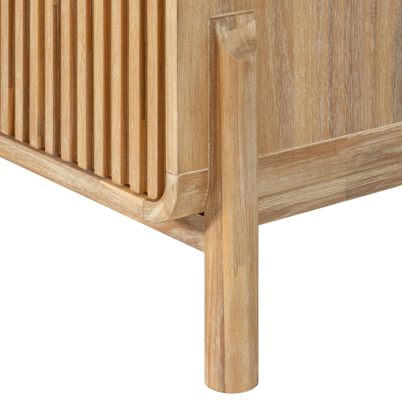Modrest Mikala - Modern Natural Oak Nightstand