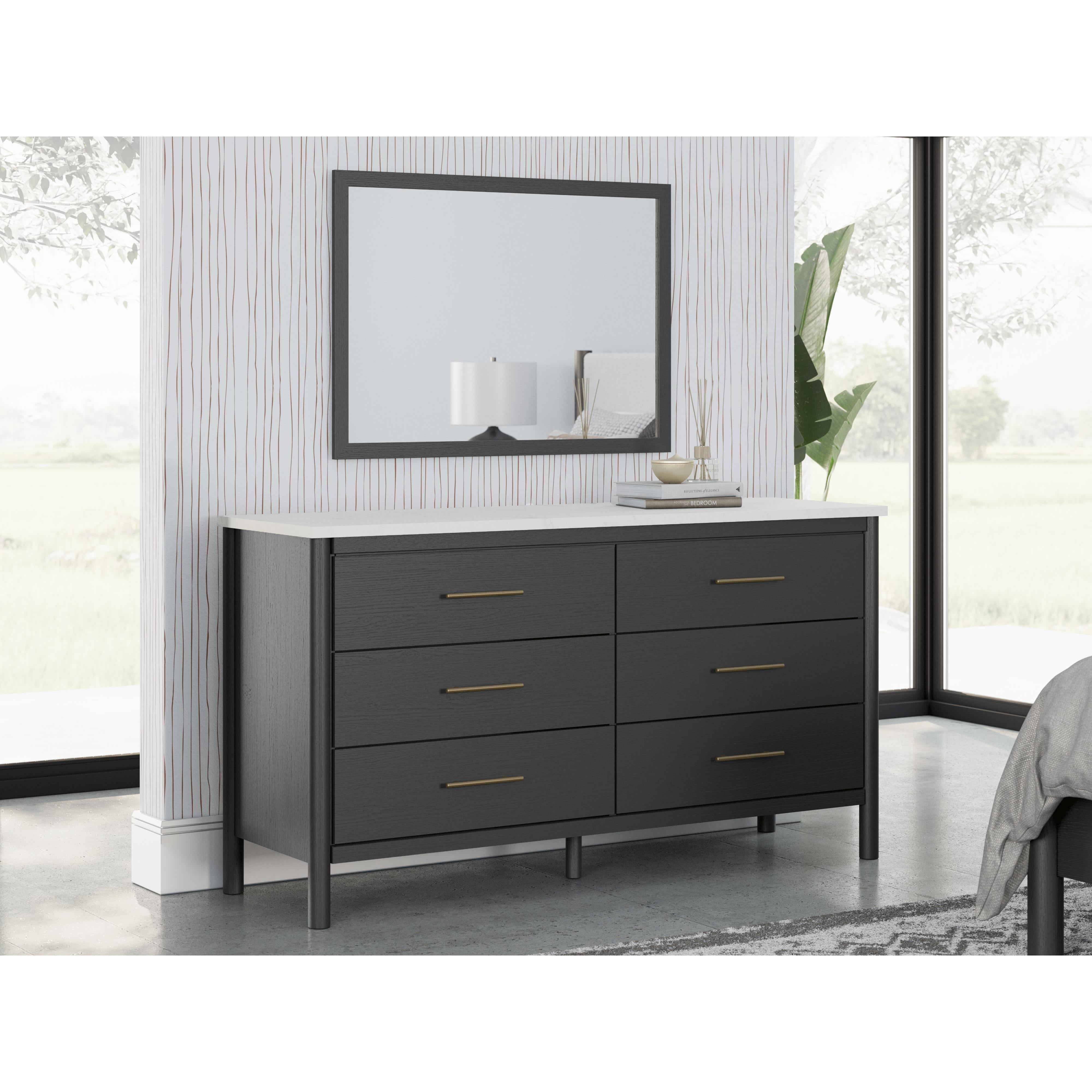 Diamond Modern Furniture Exclusive Design Cadmori Dresser Mirror B2616-36 IMAGE 3