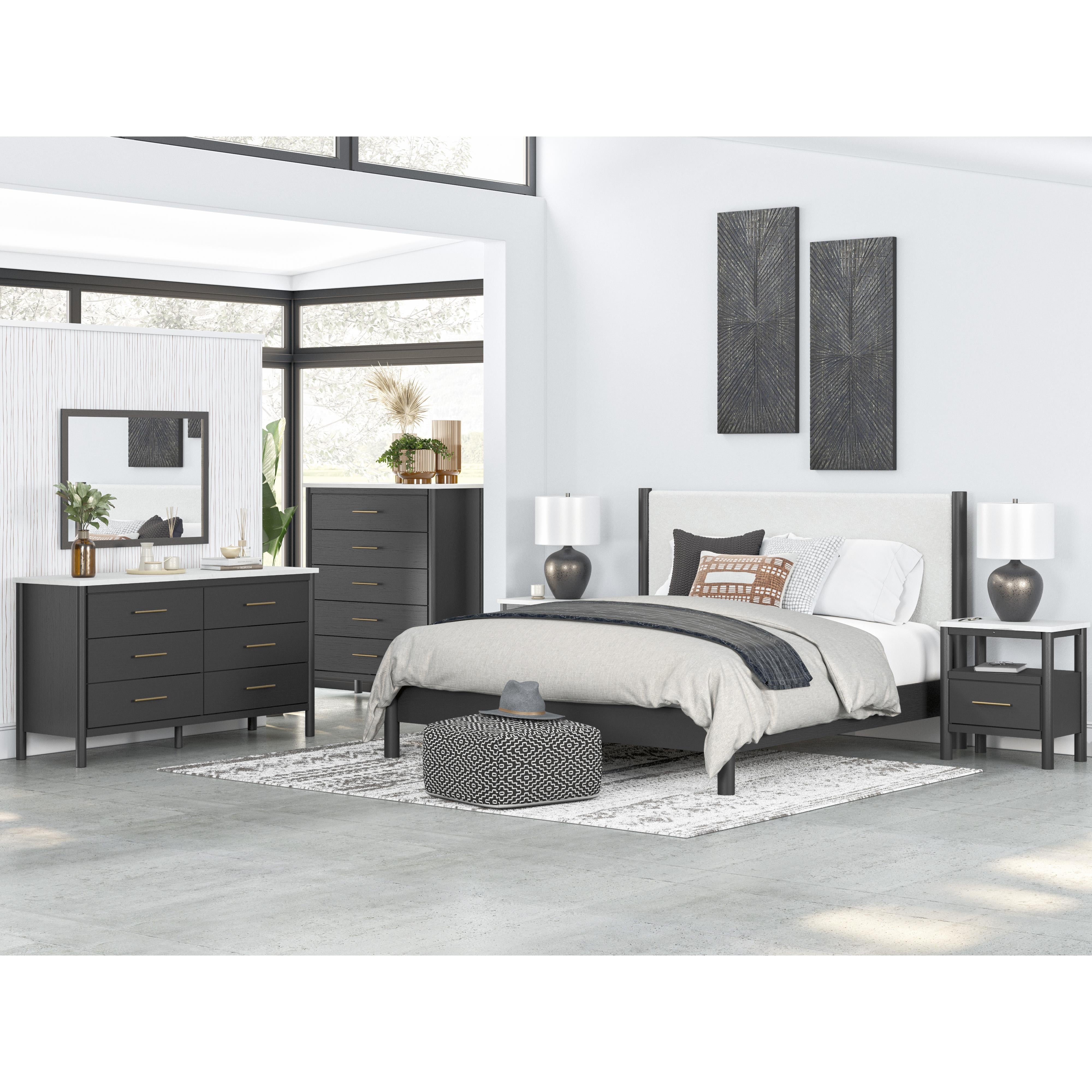 Diamond Modern Furniture Exclusive Design Cadmori Dresser Mirror B2616-36 IMAGE 7