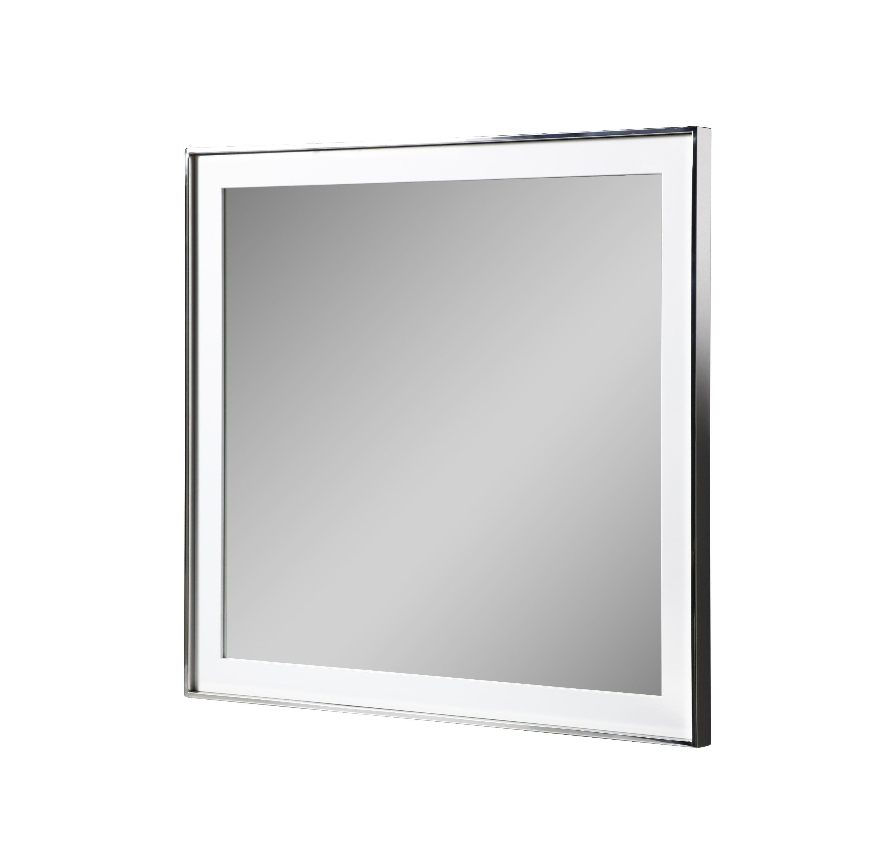 Modrest Cartier - Modern White + Stainless Steel Mirror