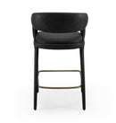 Modrest Faerron - Modern Black Leatherette Counter Chair
