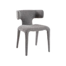 Modrest Saehee - Modern Grey Fabric Dining Chair