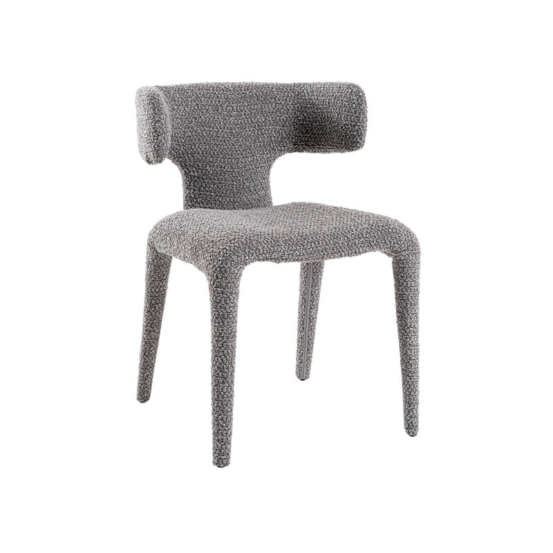 Modrest Saehee - Modern Grey Fabric Dining Chair