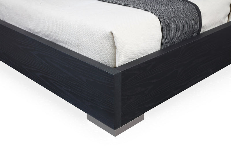 Lamod Cirque - Modern Black Ash Bed