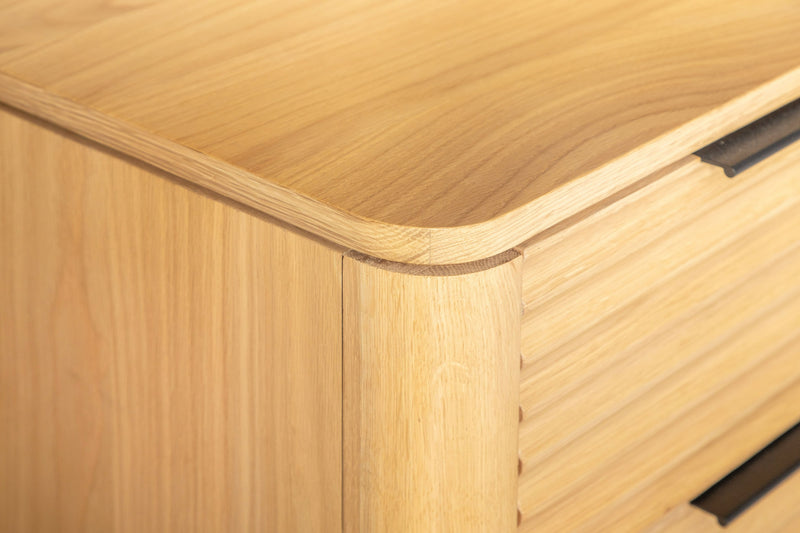 Modrest Seattle - Modern Natural Oak Nightstand