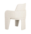Modrest Cando - Modern Beige Fabric Dining Chair