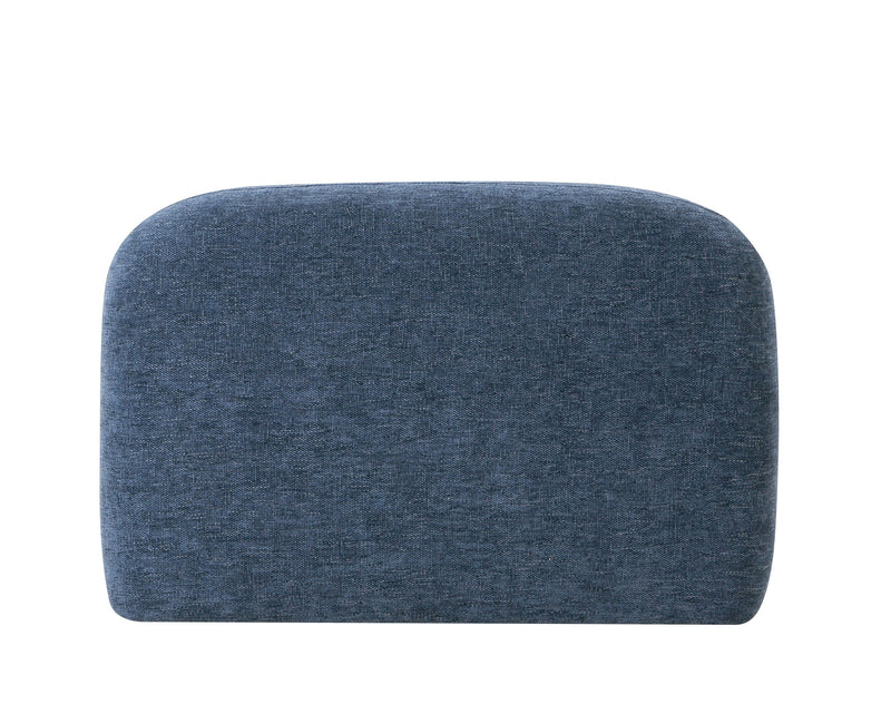 Divani Casa Forman - Modern Blue Fabric Modular Sectional Sofa