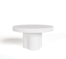 Modrest Bruni - Modern White Concrete Coffee Table