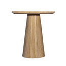 Modrest Velma - Modern Travertine Marble End Table