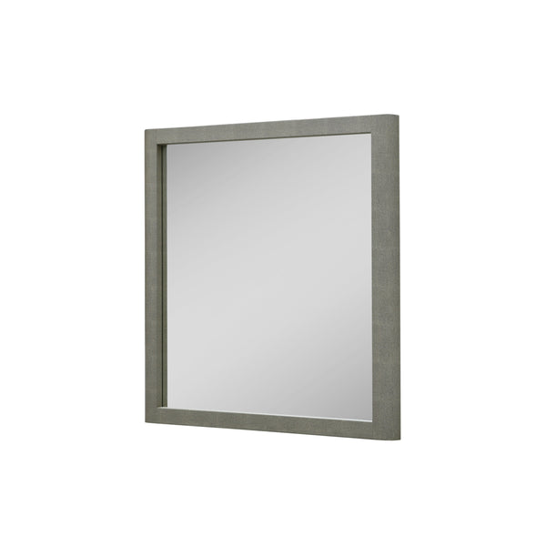 Modrest Lois - Modern Beige Shagreen Mirror