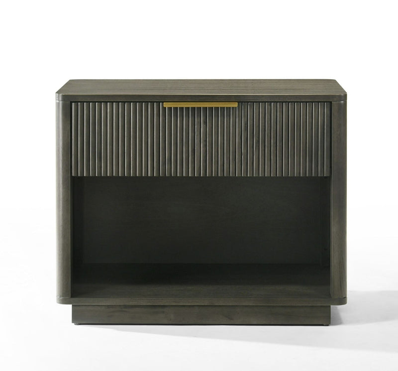 Nova Domus Santa Monica - Modern Grey Wash Nightstand