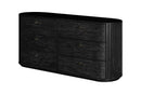 Modrest Fields - Modern Black Acacia Dresser
