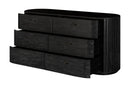 Modrest Fields - Modern Black Acacia Dresser