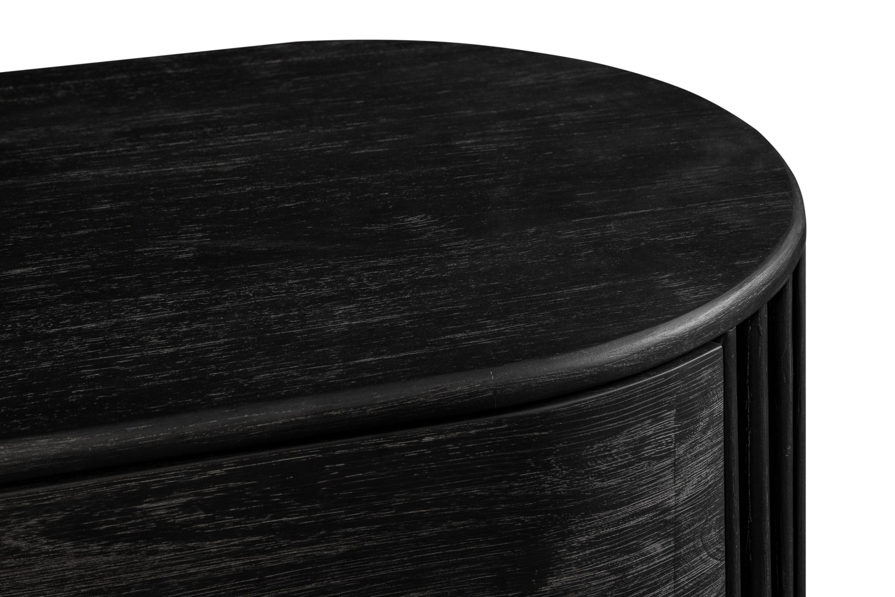 Modrest Fields - Modern Black Acacia Dresser