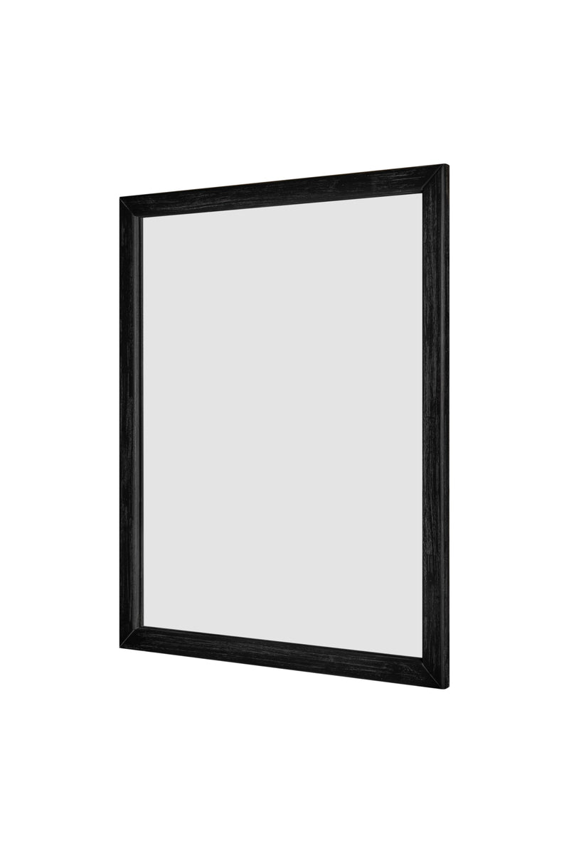 Modrest Fields - Modern Black Acacia Mirror