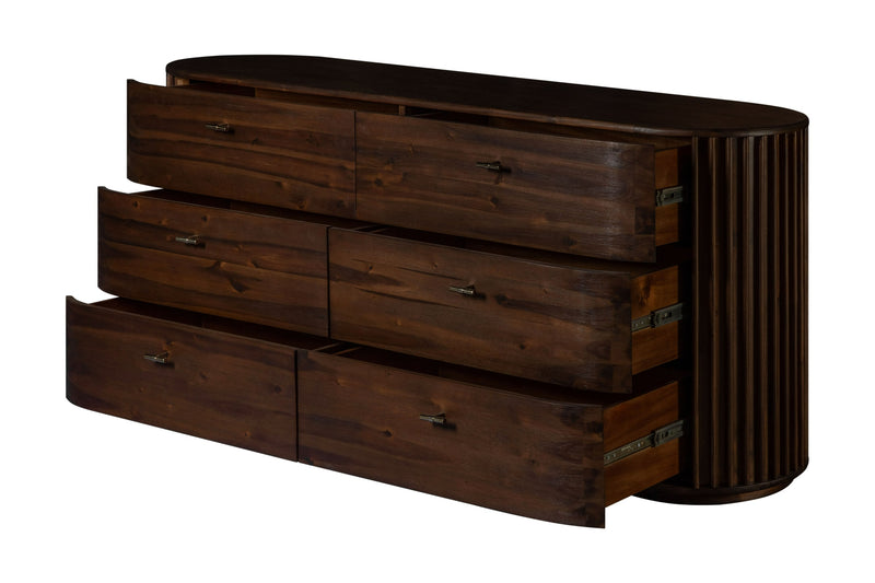 Modrest Fields - Modern Walnut Acacia Dresser