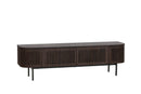 Modrest Clifton - Modern Smoked Ash Tall TV Stand