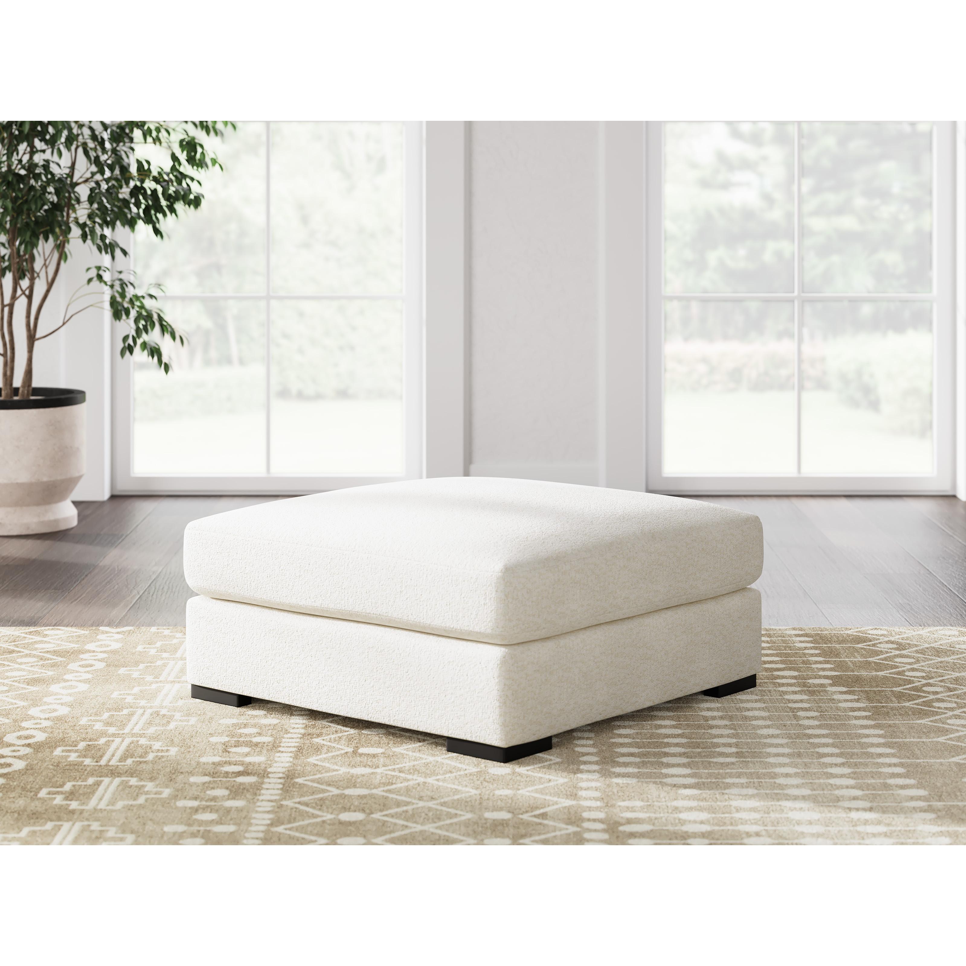 Diamond Modern Furniture Exclusive Design Donelson Creek Fabric Ottoman 4800208 IMAGE 4