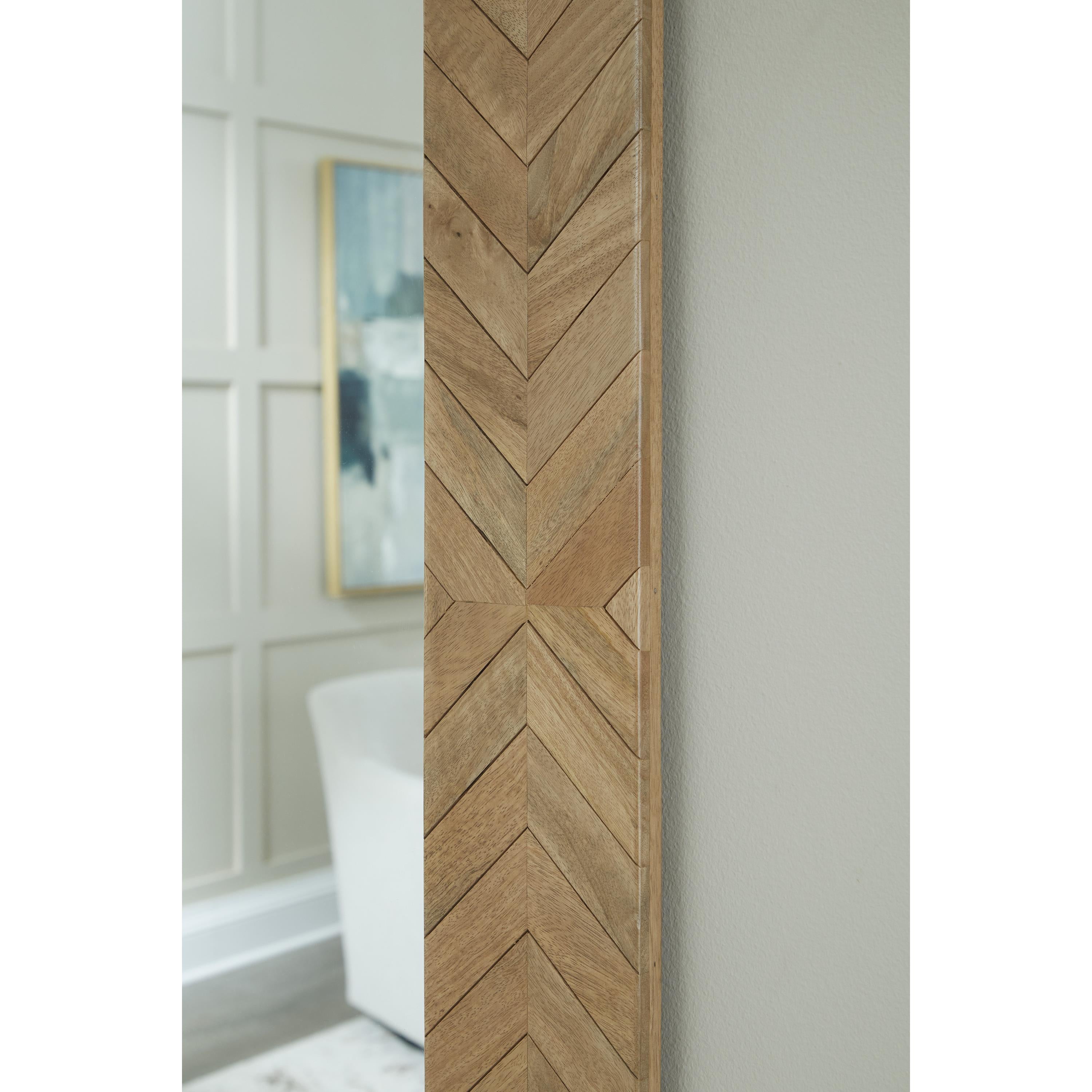 Diamond Modern Furniture Exclusive Design Waylane Floorstanding Mirror A8010347 IMAGE 5
