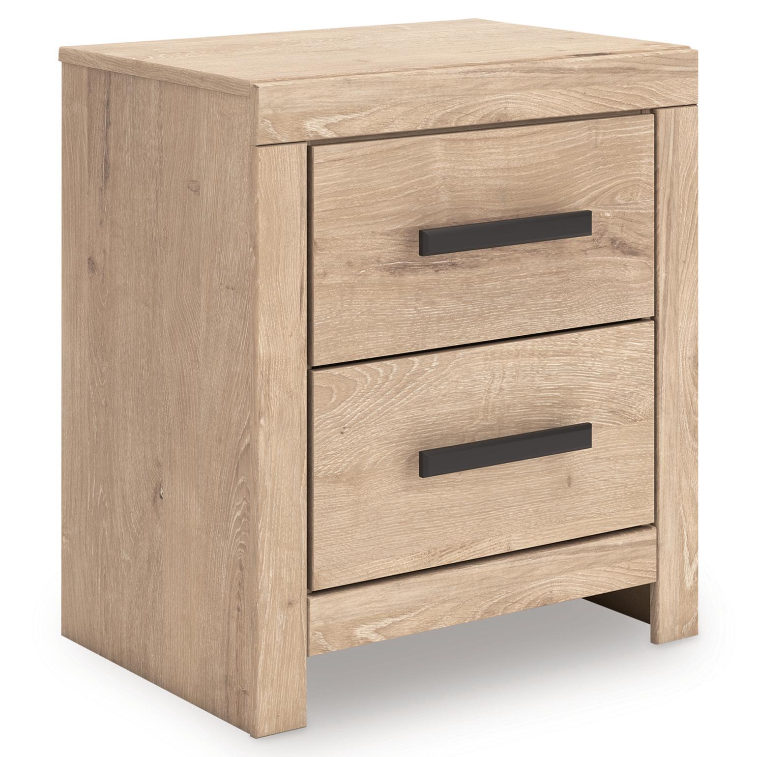 Diamond Modern Furniture Exclusive Design Sanginlane 2-Drawer Nightstand B3787-92 IMAGE 1