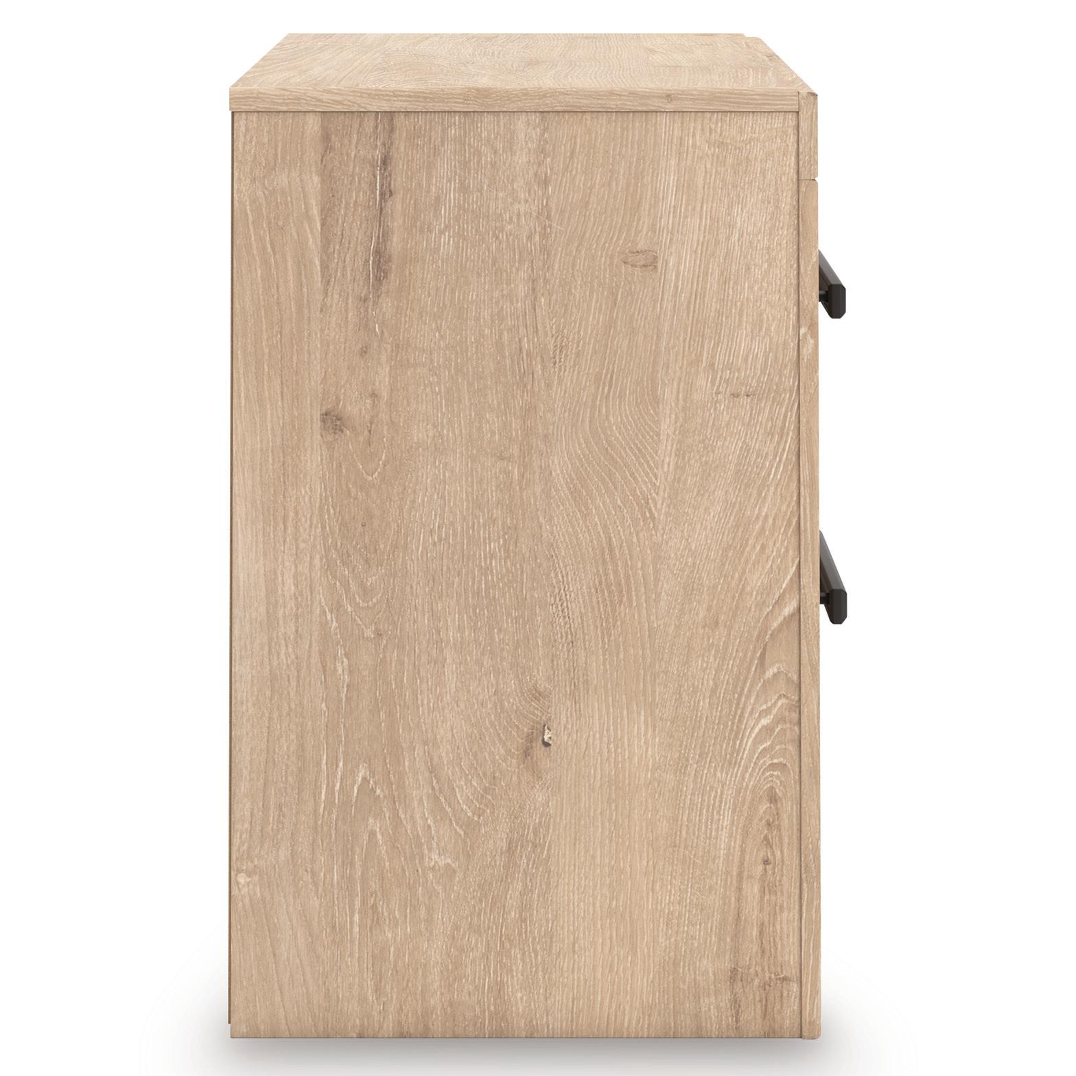 Diamond Modern Furniture Exclusive Design Sanginlane 2-Drawer Nightstand B3787-92 IMAGE 4