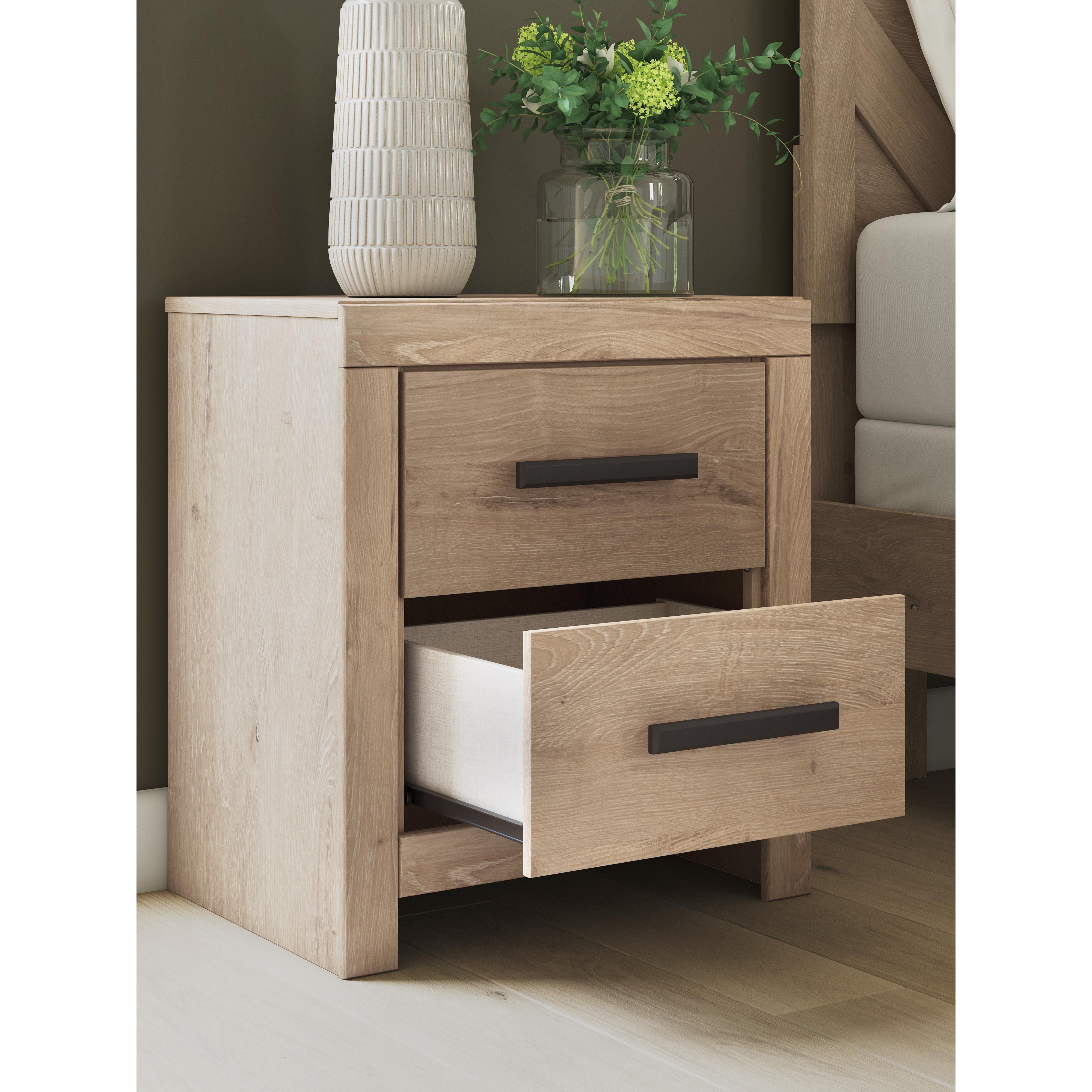 Diamond Modern Furniture Exclusive Design Sanginlane 2-Drawer Nightstand B3787-92 IMAGE 8