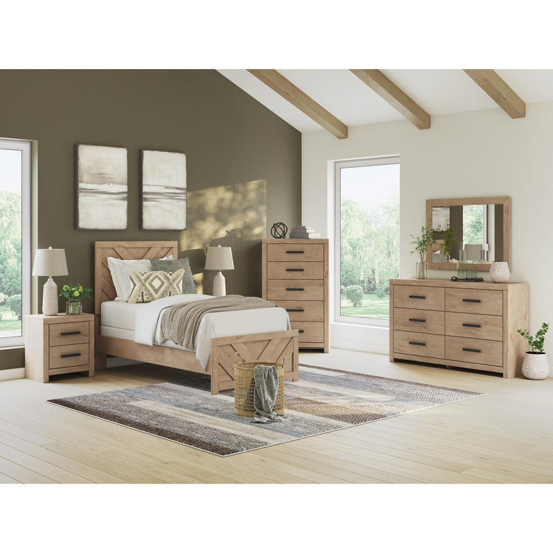 Signature Design by Ashley Sanginlane Twin Panel Bed B3787-53/B3787-83 IMAGE 9