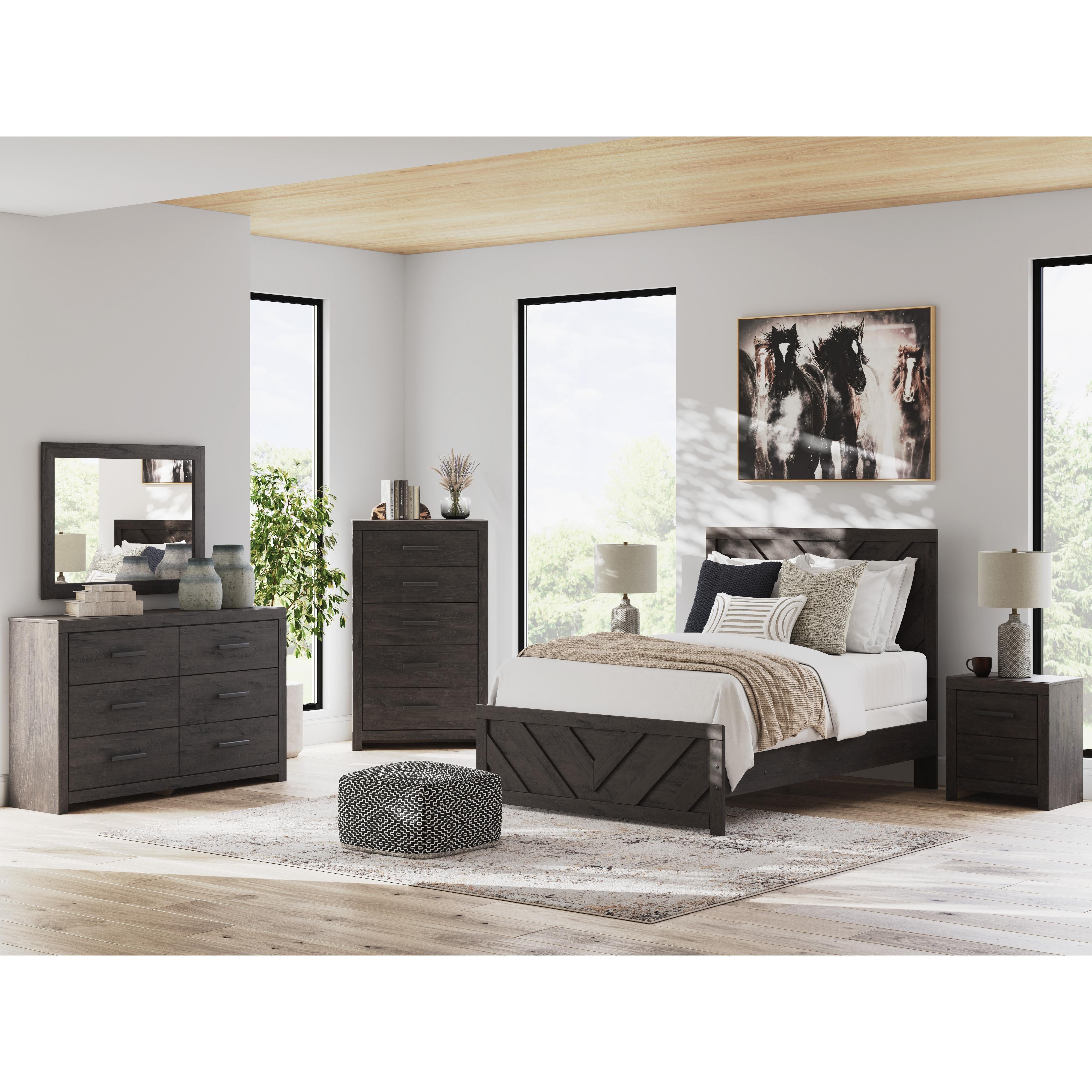 Diamond Modern Furniture Exclusive Design Prendonea 6-Drawer Dresser B3789-31 IMAGE 10