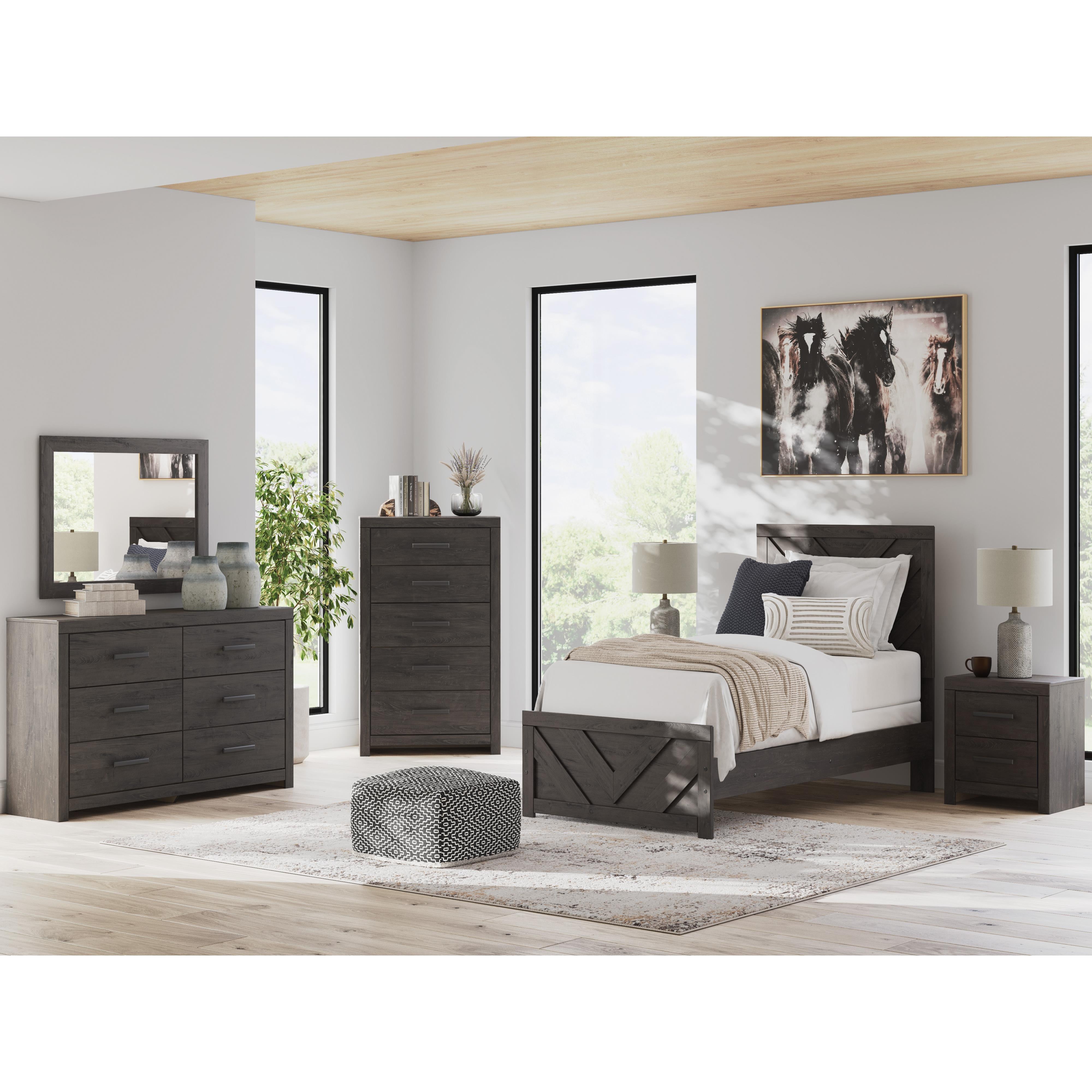 Diamond Modern Furniture Exclusive Design Prendonea 6-Drawer Dresser B3789-31 IMAGE 12