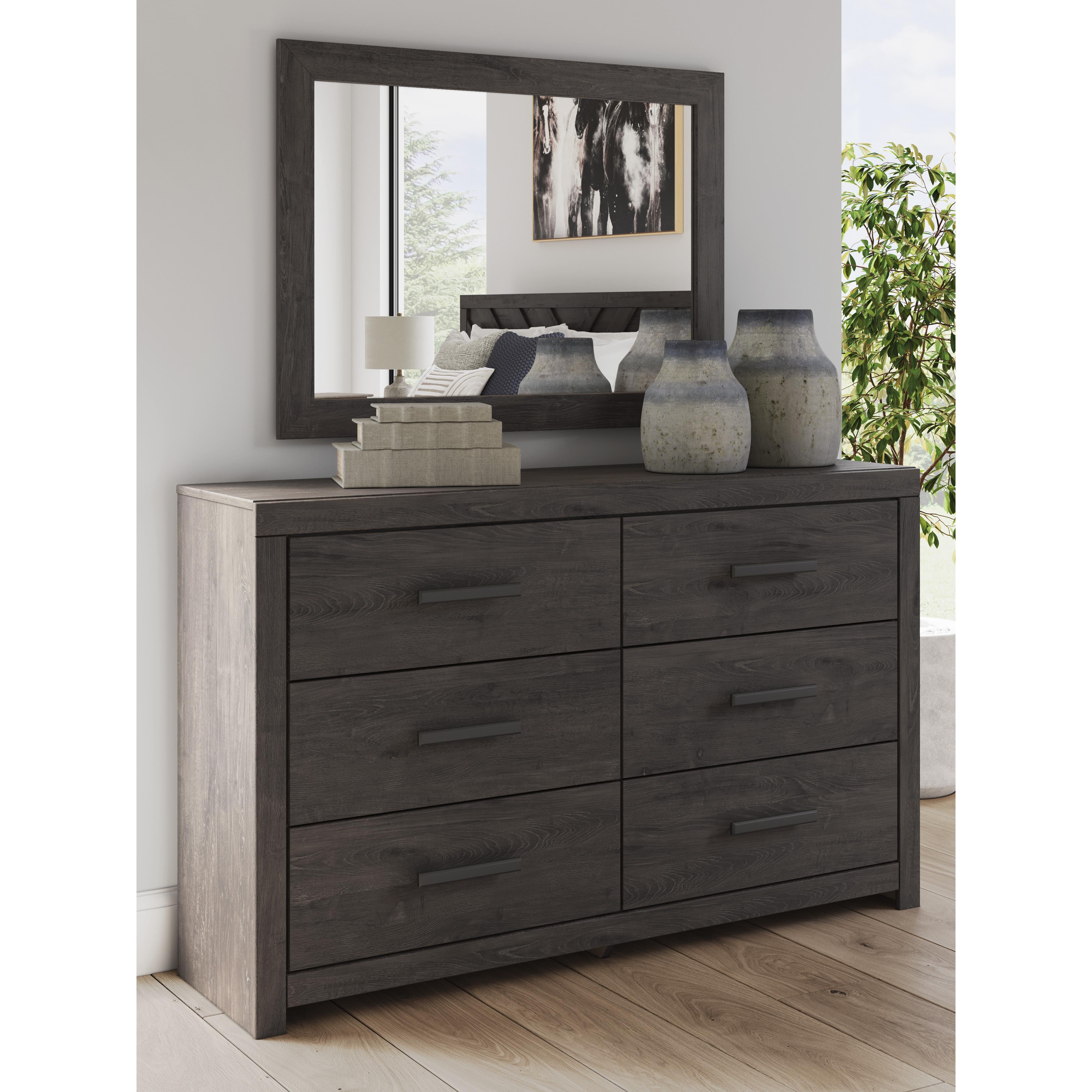Diamond Modern Furniture Exclusive Design Prendonea 6-Drawer Dresser B3789-31 IMAGE 6