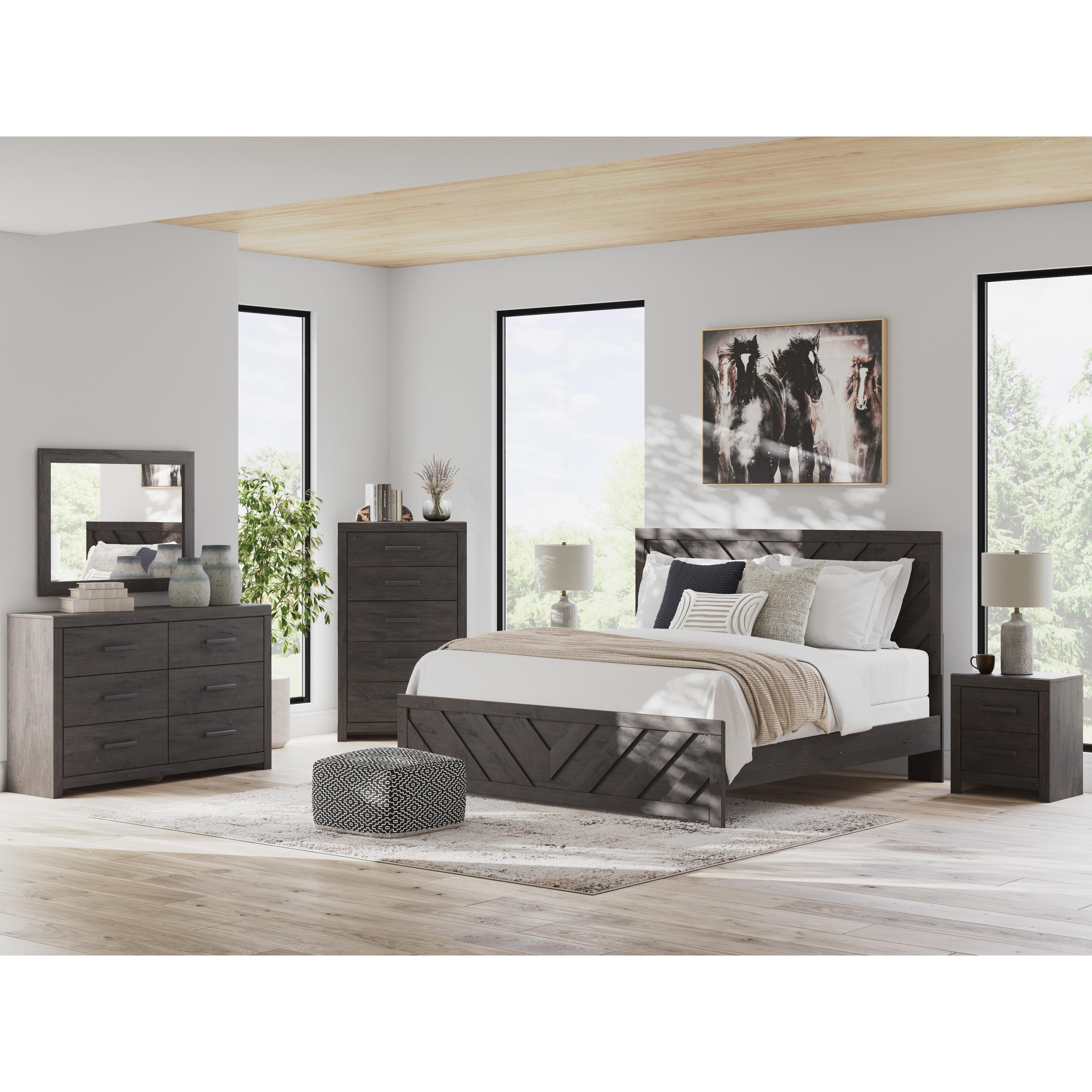 Diamond Modern Furniture Exclusive Design Prendonea 6-Drawer Dresser B3789-31 IMAGE 8