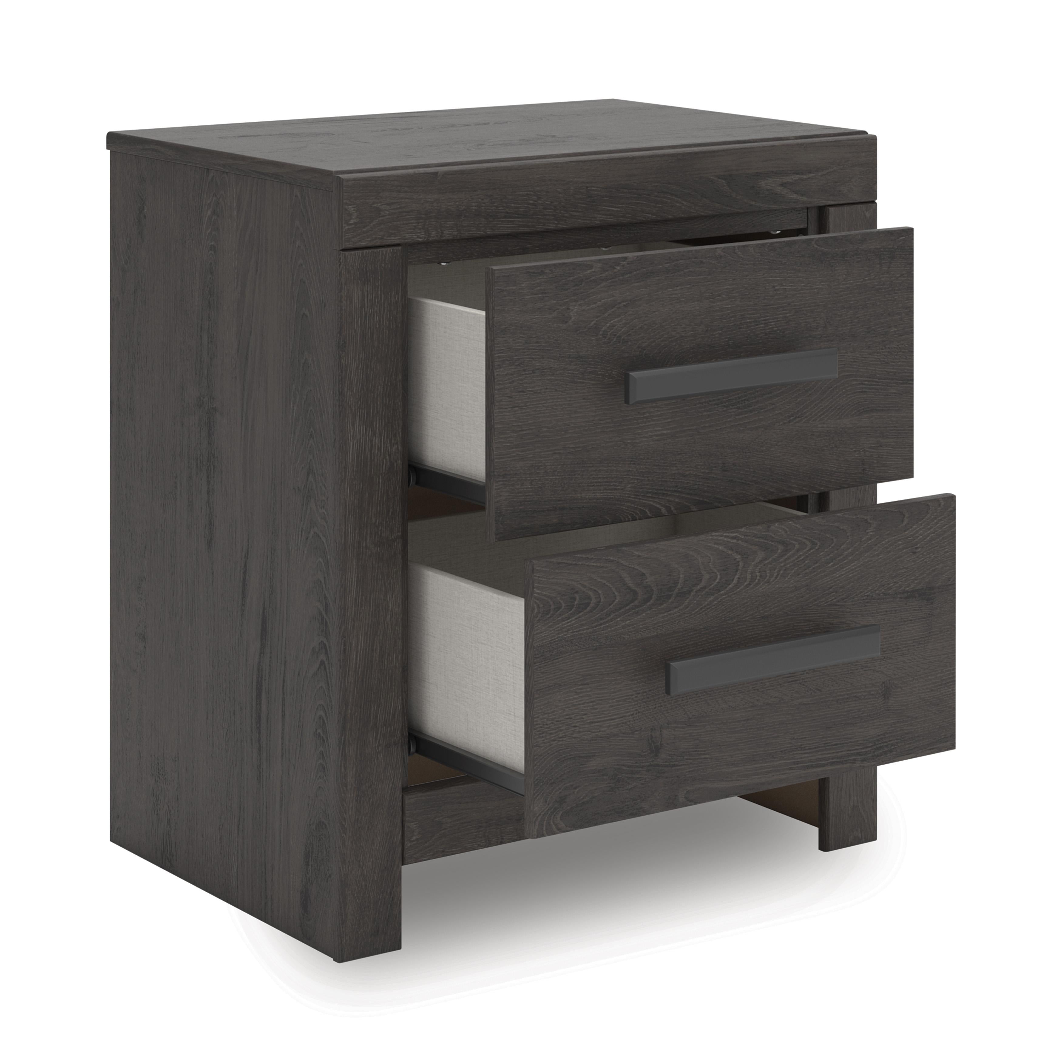 Diamond Modern Furniture Exclusive Design Prendonea 2-Drawer Nightstand B3789-92 IMAGE 2