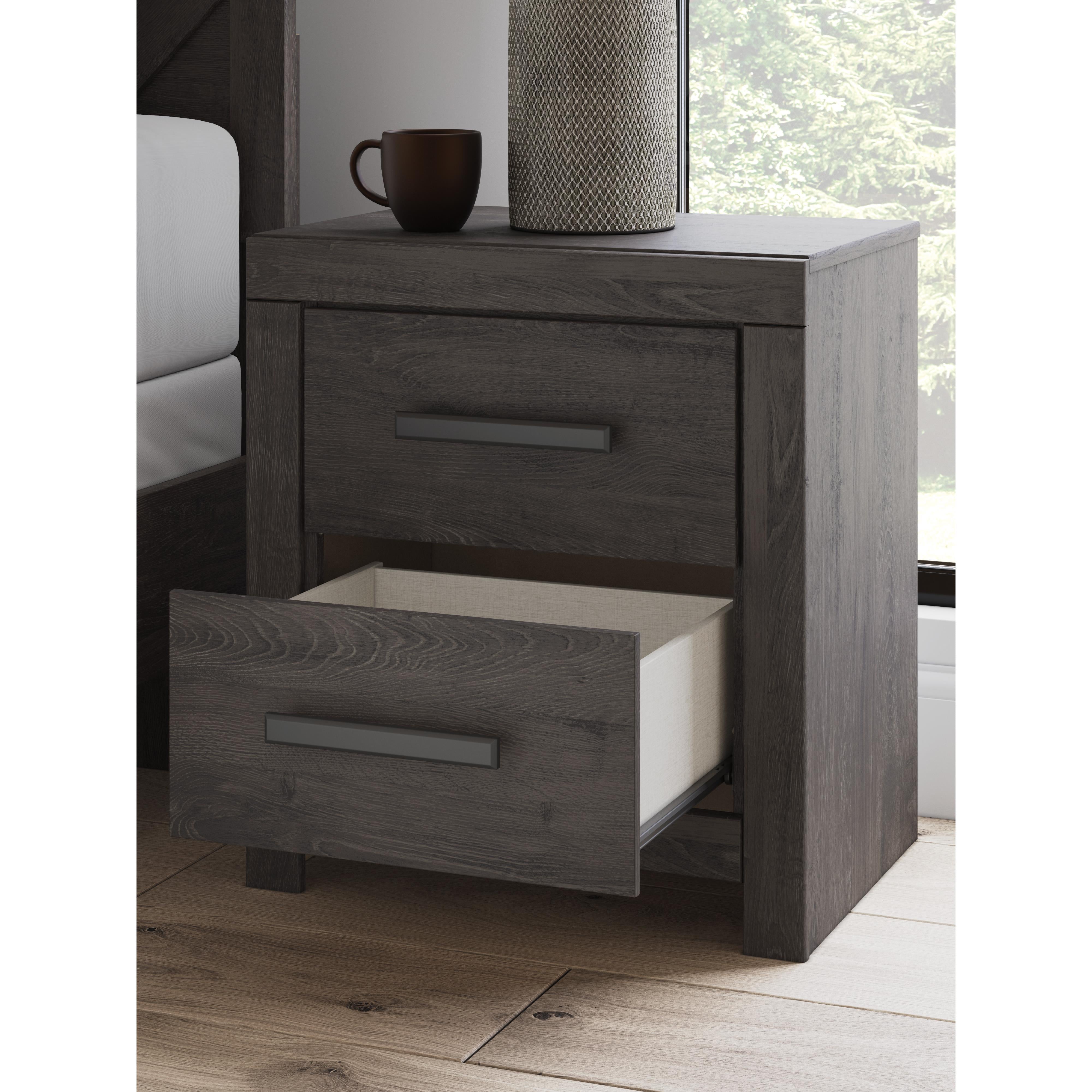 Diamond Modern Furniture Exclusive Design Prendonea 2-Drawer Nightstand B3789-92 IMAGE 5