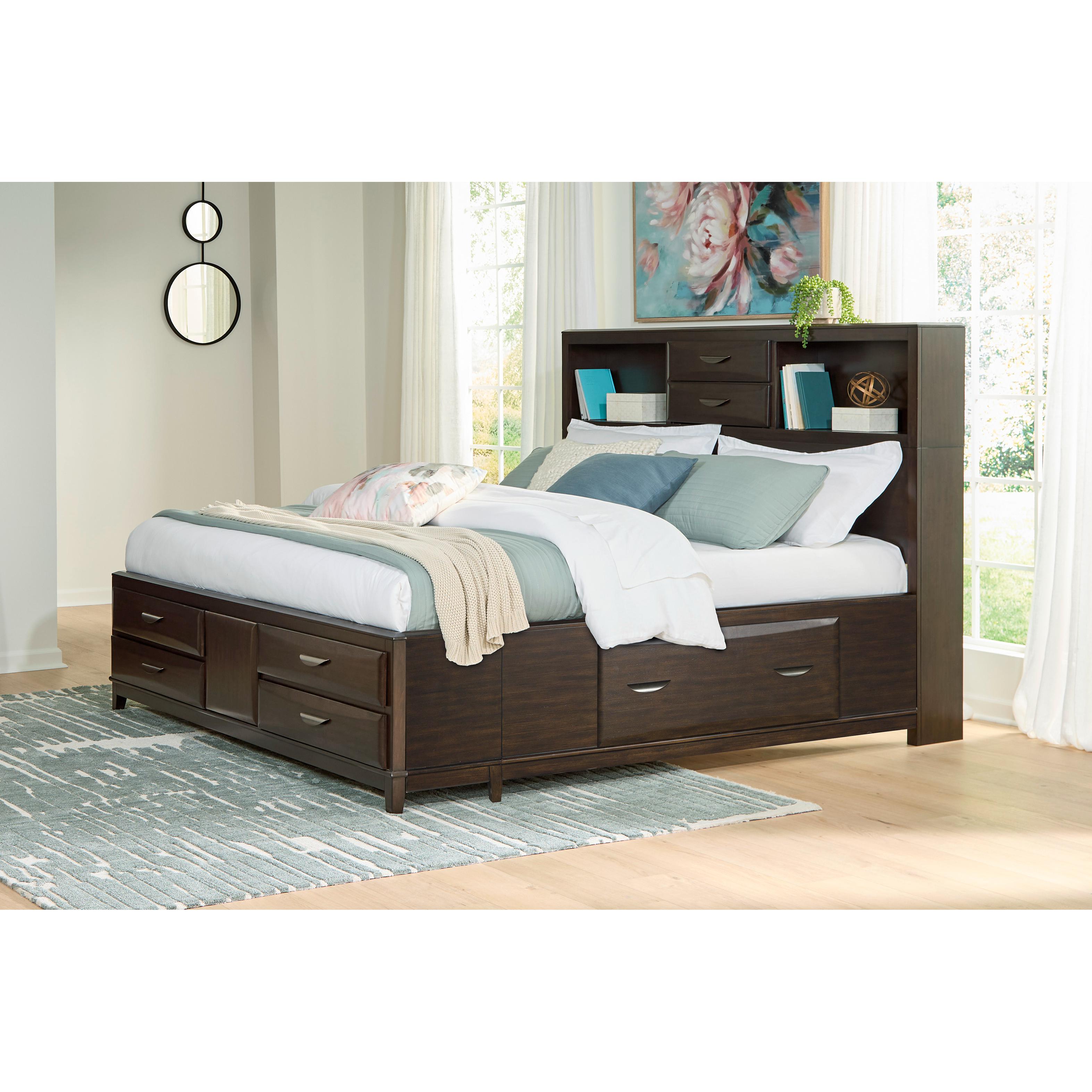 Benchcraft Vanmore B479B7 California King Storage Bed IMAGE 6