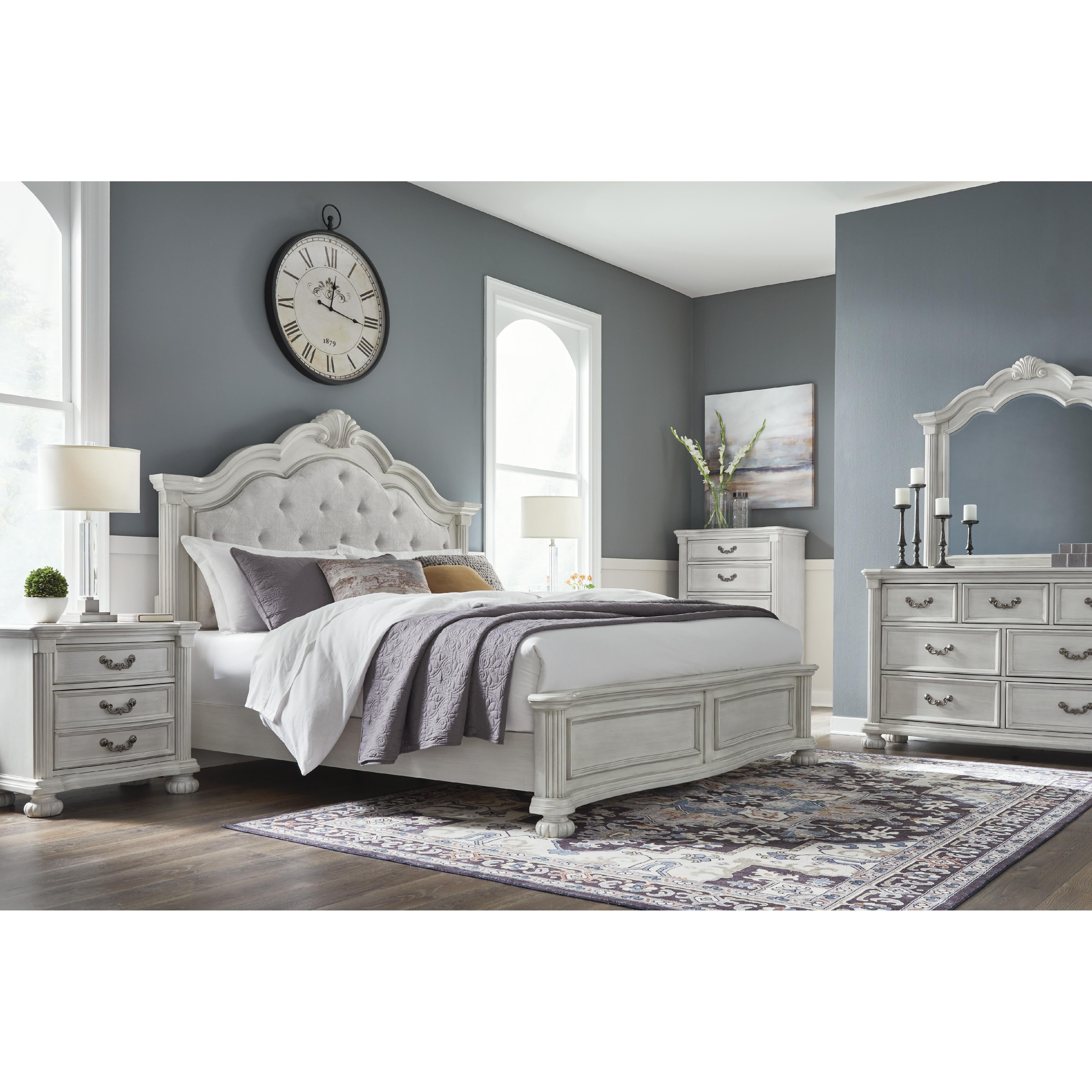 Diamond Modern Furniture Exclusive Design Montelaine Queen Upholstered Panel Bed B795-57/B795-54/B795-97 IMAGE 7
