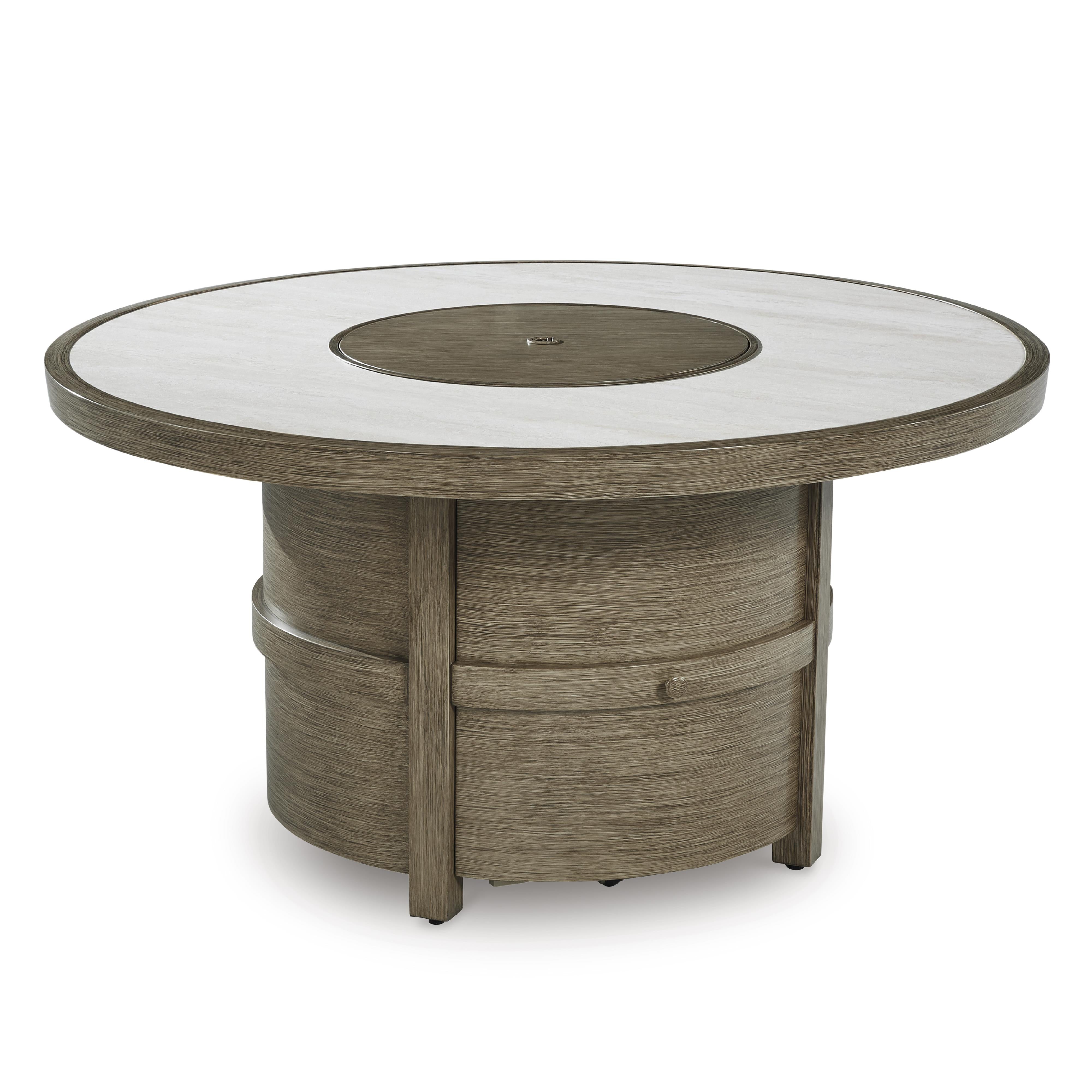 Diamond Modern Furniture Exclusive Design Outdoor Tables Fire Pit Tables P701-776 IMAGE 1