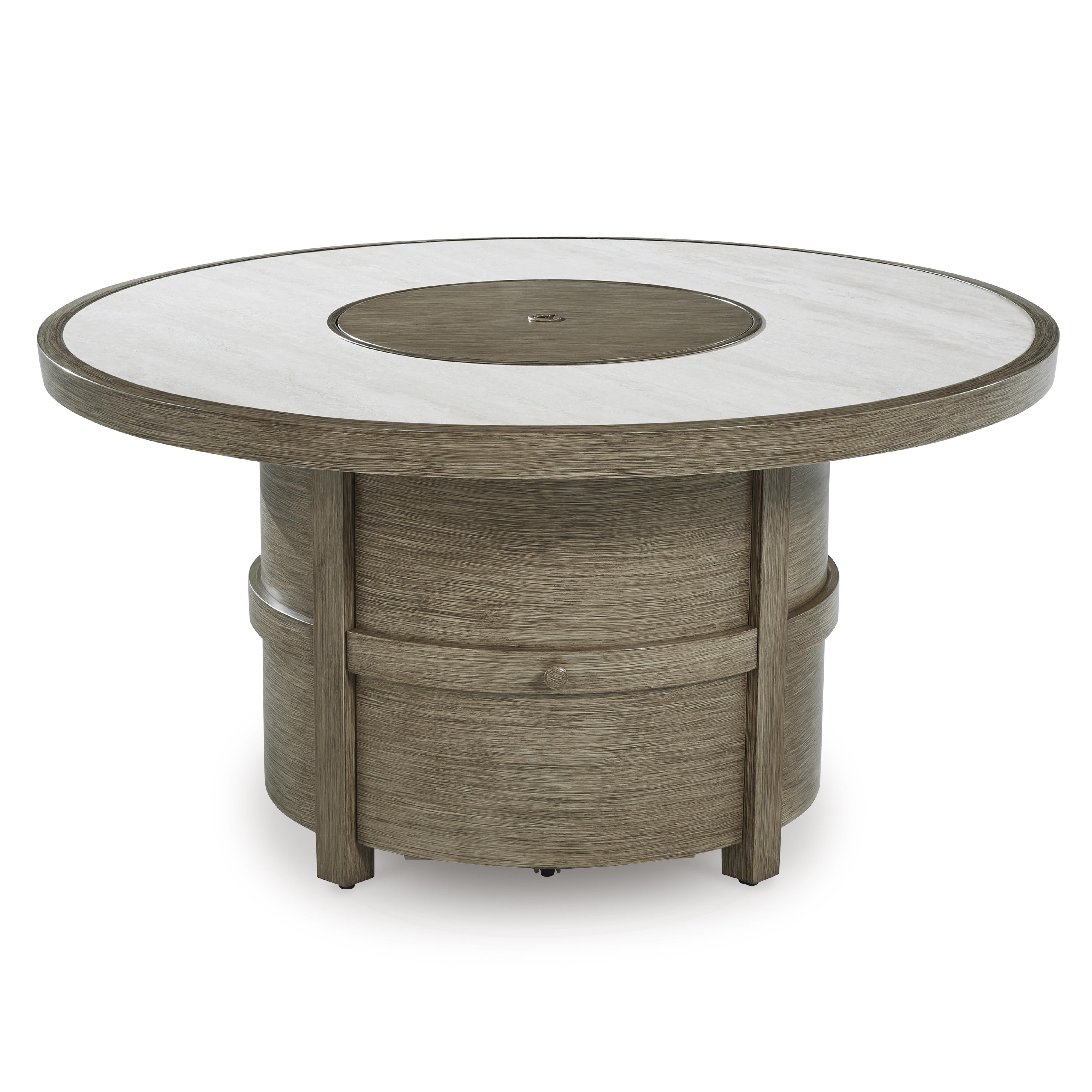 Diamond Modern Furniture Exclusive Design Outdoor Tables Fire Pit Tables P701-776 IMAGE 3