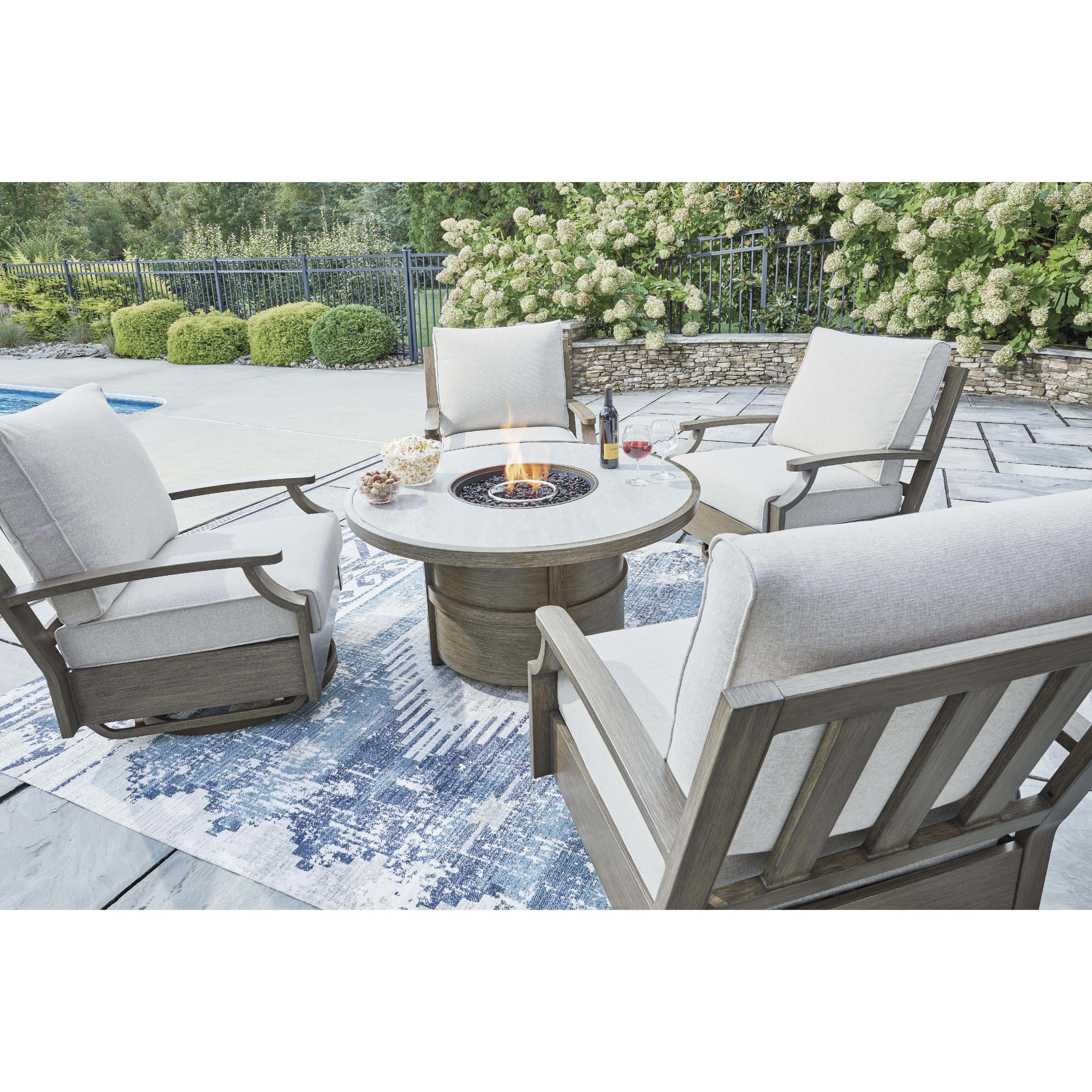 Diamond Modern Furniture Exclusive Design Outdoor Tables Fire Pit Tables P701-776 IMAGE 7