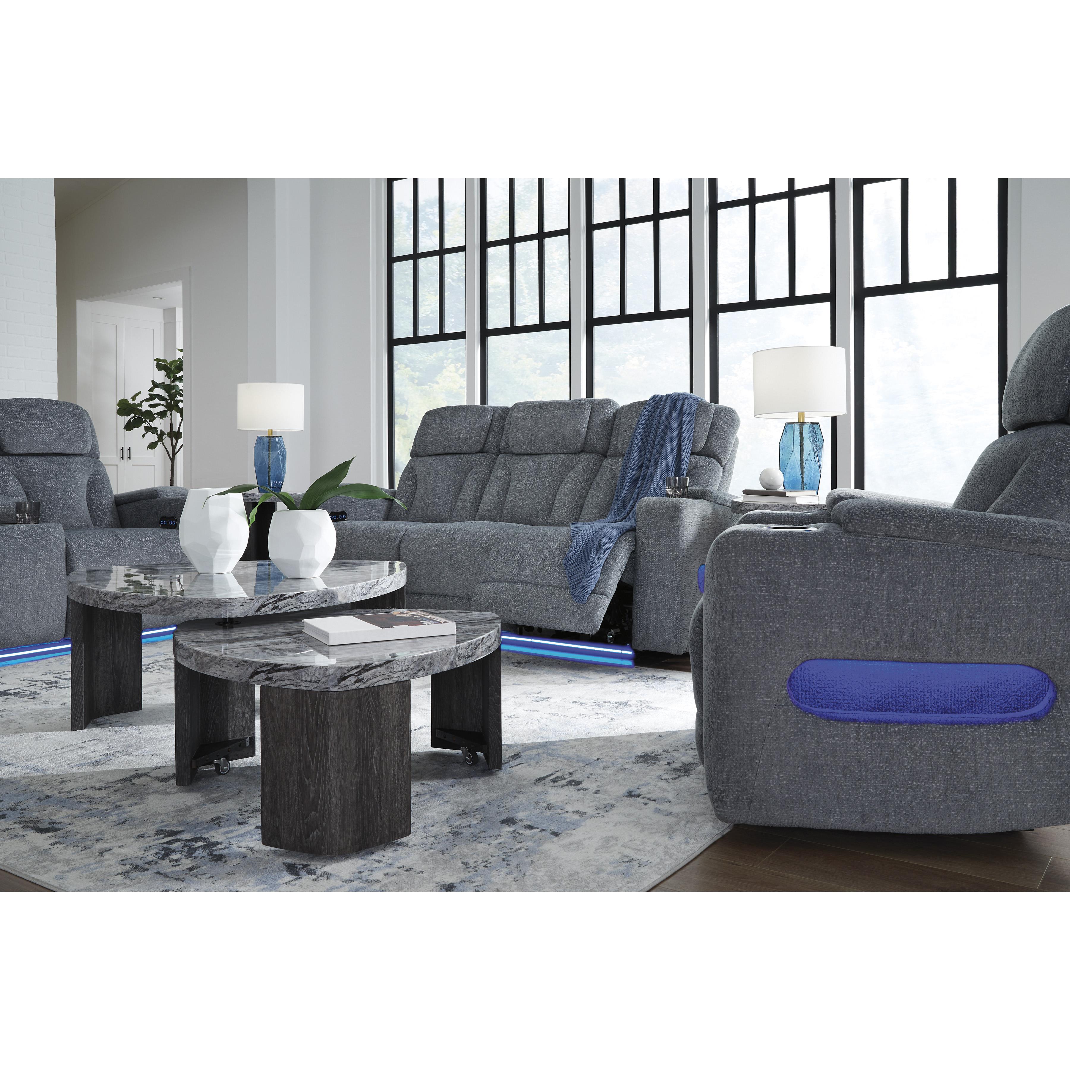 Diamond Modern Furniture Exclusive Design Studio Cave Power Fabric Recliner PC4980213 IMAGE 11