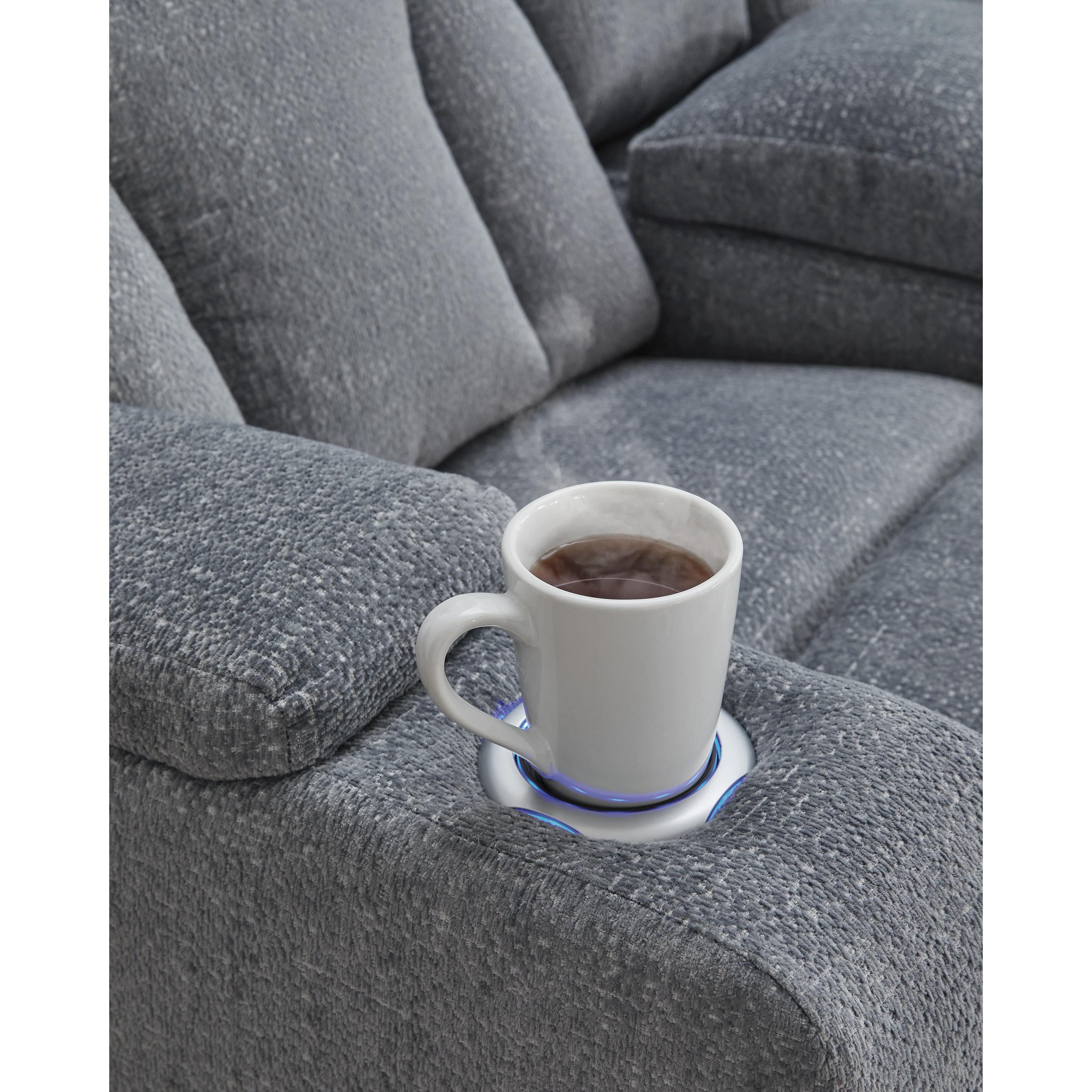 Diamond Modern Furniture Exclusive Design Studio Cave Power Reclining Fabric Sofa PC4980215 IMAGE 11