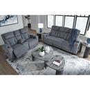 Diamond Modern Furniture Exclusive Design Studio Cave Power Reclining Fabric Sofa PC4980215 IMAGE 16