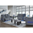Diamond Modern Furniture Exclusive Design Studio Cave Power Reclining Fabric Sofa PC4980215 IMAGE 20